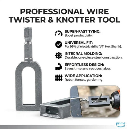 Skglm™ — Turn Your Drill Into a Powerhouse for Rock-Solid, Effortless Wire Ties