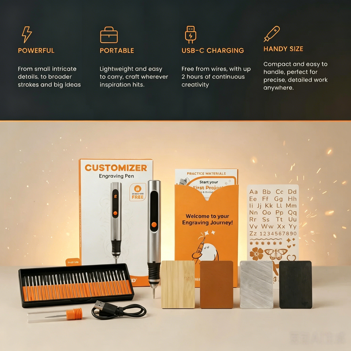 The Original SKGlm™ engraving pen