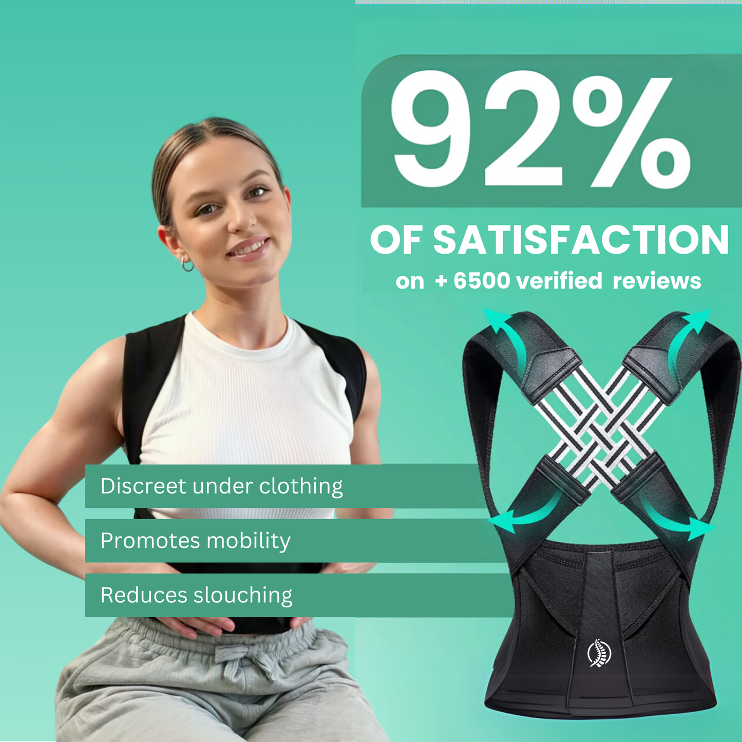 Back Posture Stretching Bandage