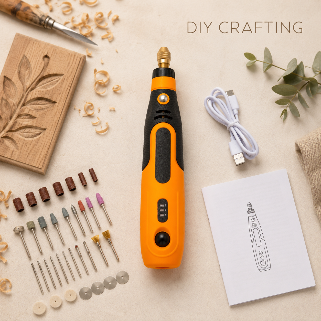 🛠️Mini Electric Wood Carving Gouge Tools