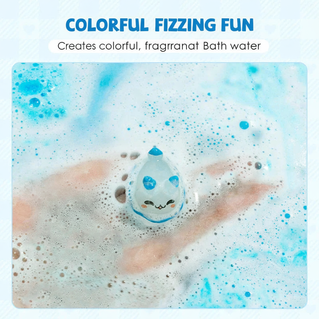 Limited Time Promotion 50% OFF🔥12-Piece Bath Bomb Gift Set for Kids