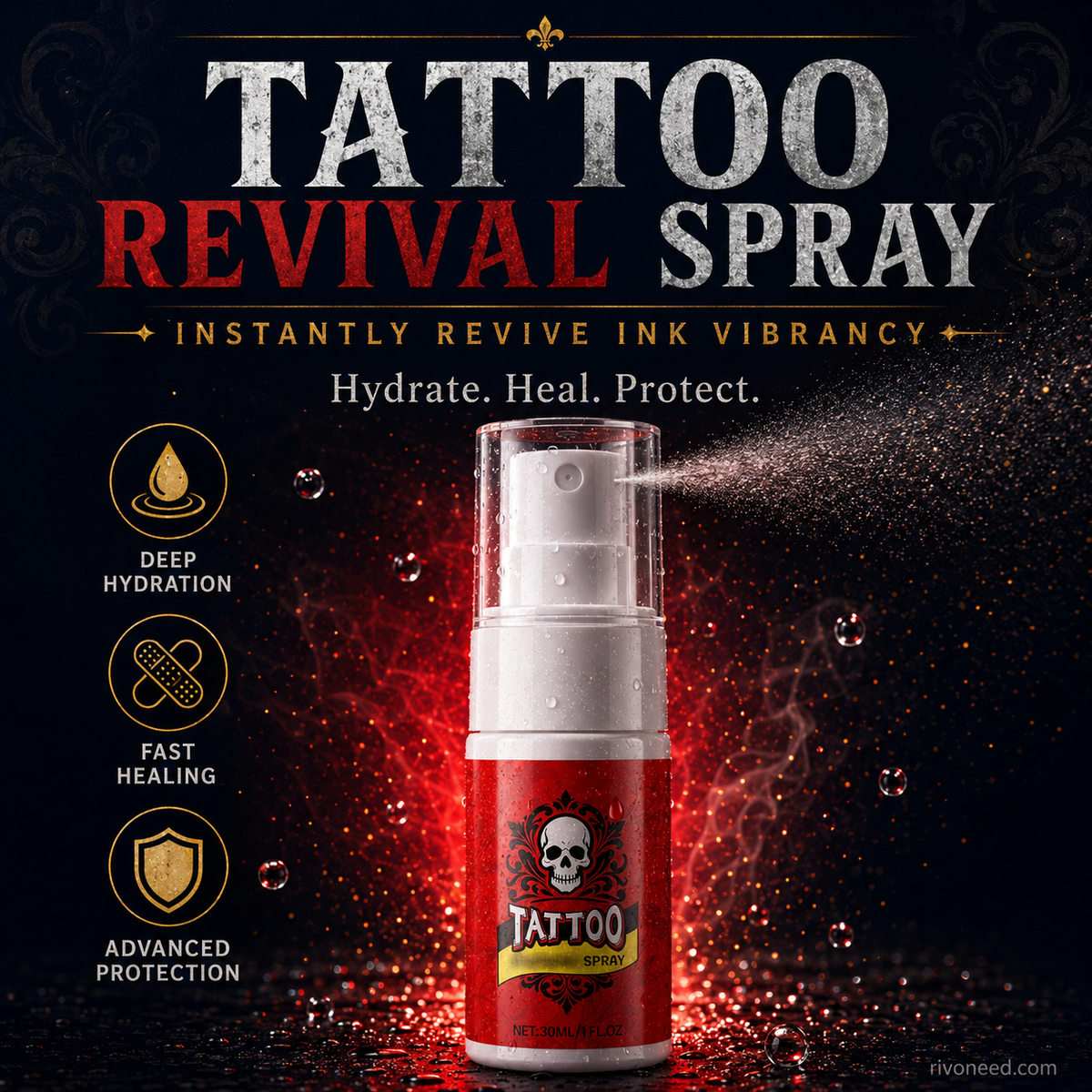 Hydralume™ — Keep Your Tattoos Bold, Brilliant, and Beautifully Hydrated Every Day