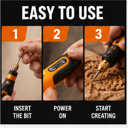 🛠️Mini Electric Wood Carving Gouge Tools